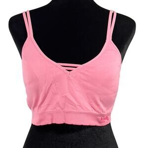 Kindly Yours Pink Wireless Bra – Adjustable Straps, Lightly Lined Size XL
